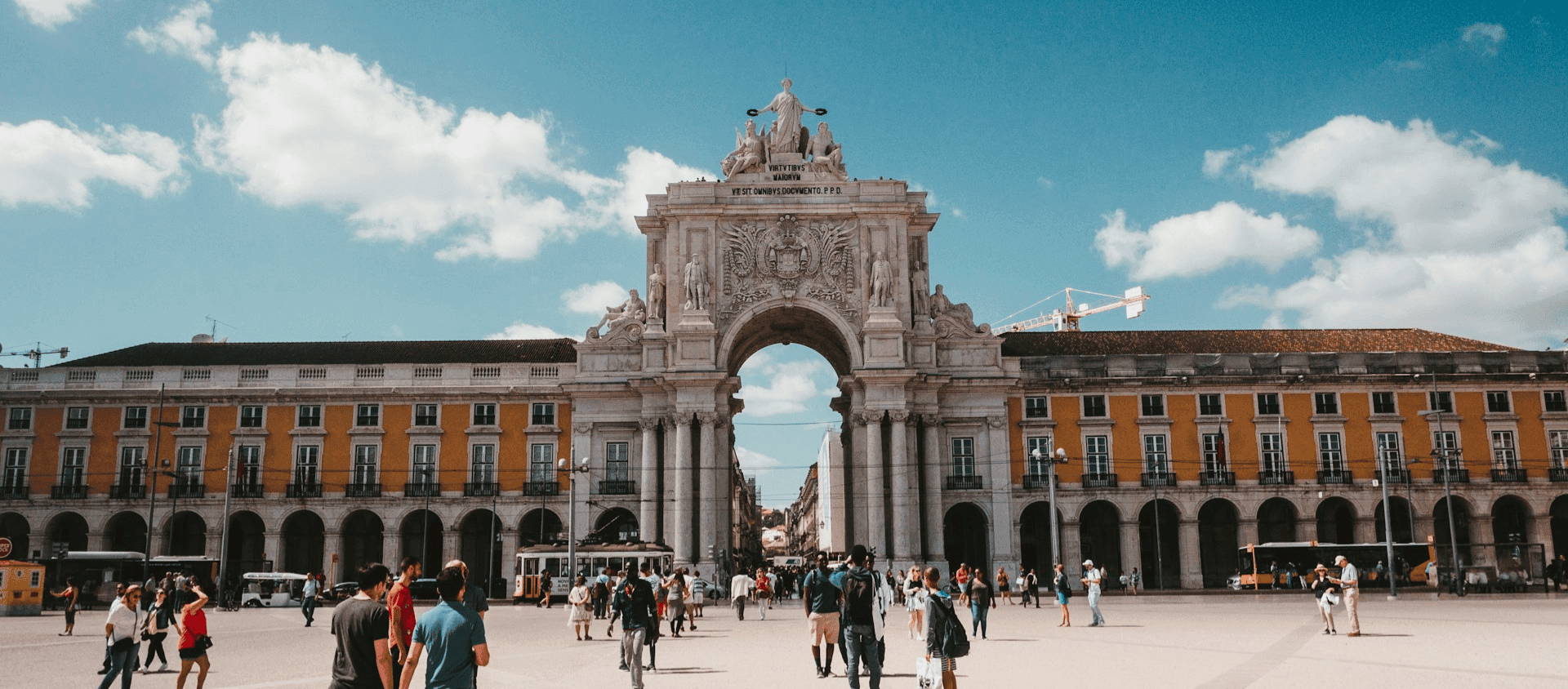 Praça do Comércio in Lisbon, Portugal