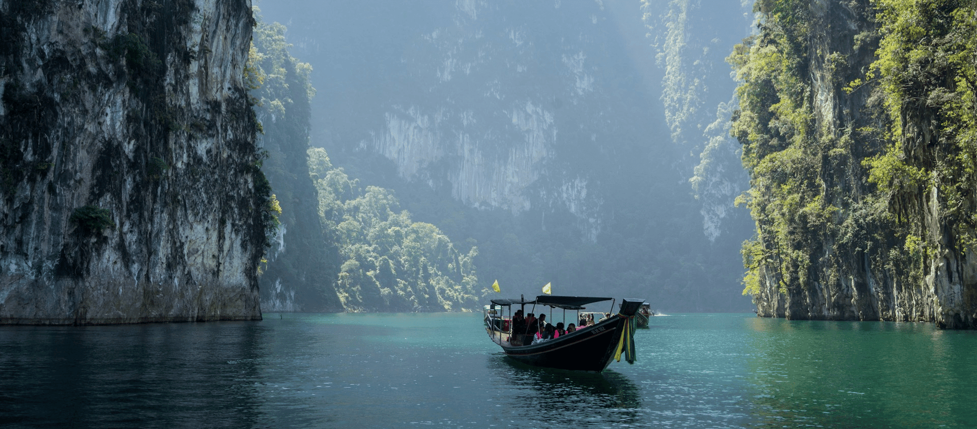 Khao Sok National Park in Thailand.