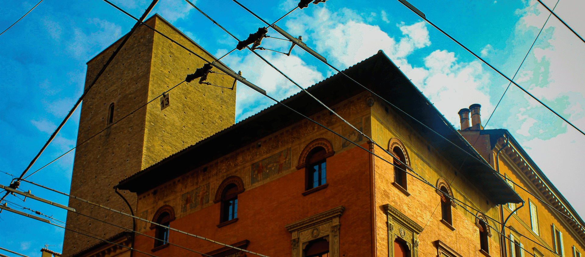 The metropolitan city of Bologna, Italy.