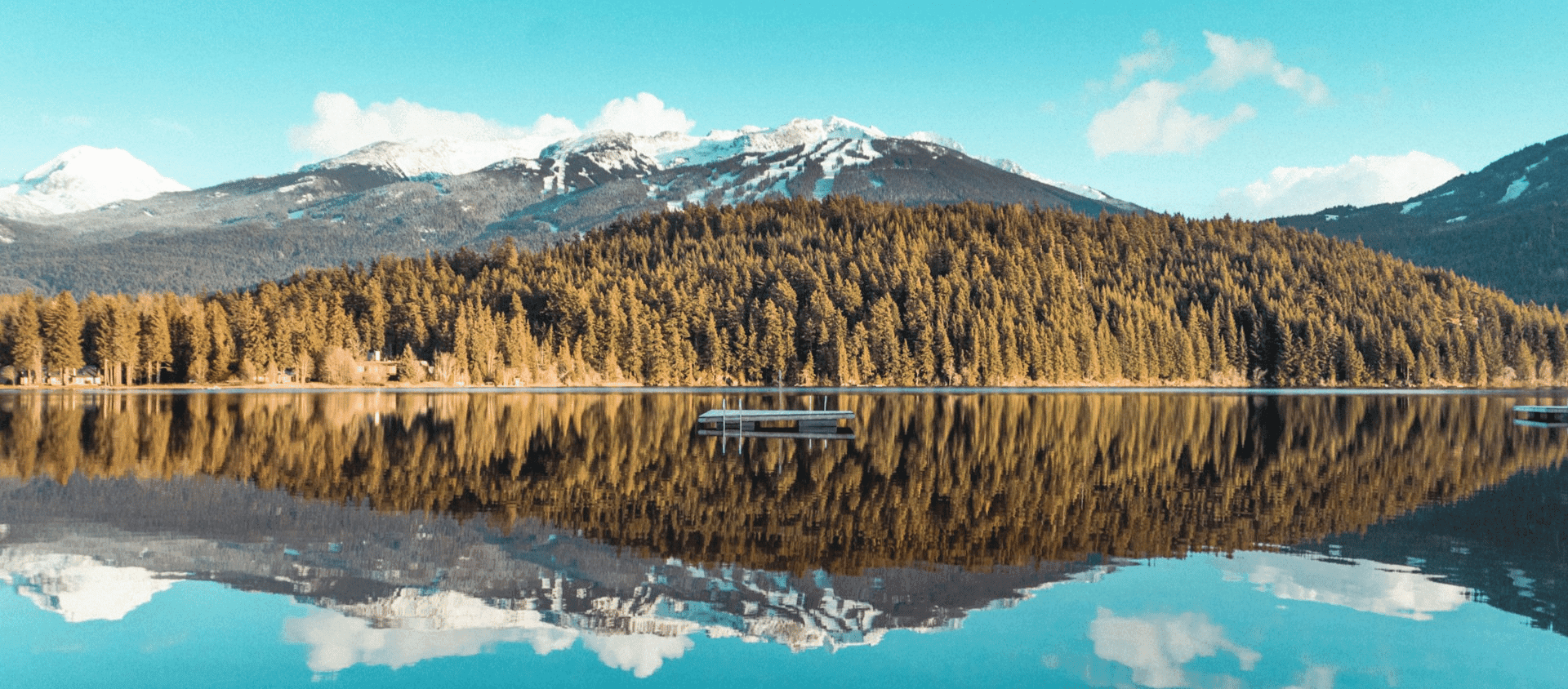 A lake in Whistler, British Colombia