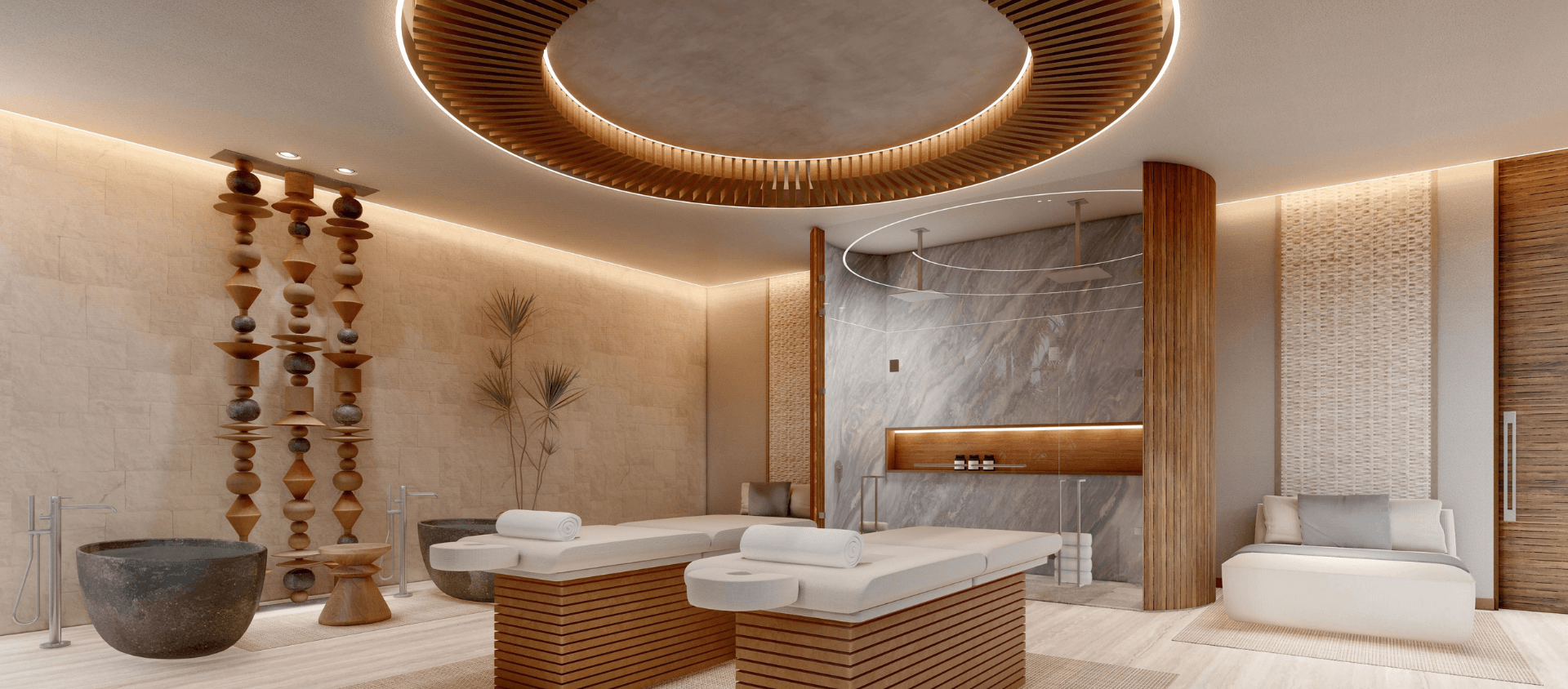 Interior of Spa at Secrets Mirabel
