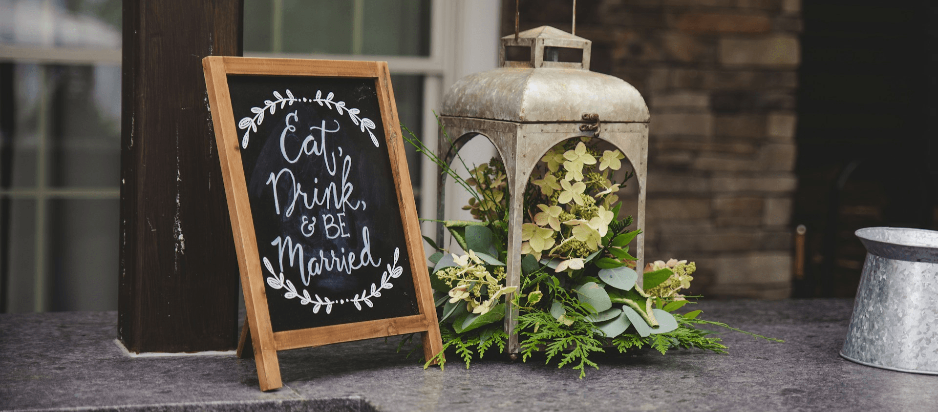 Wedding signage