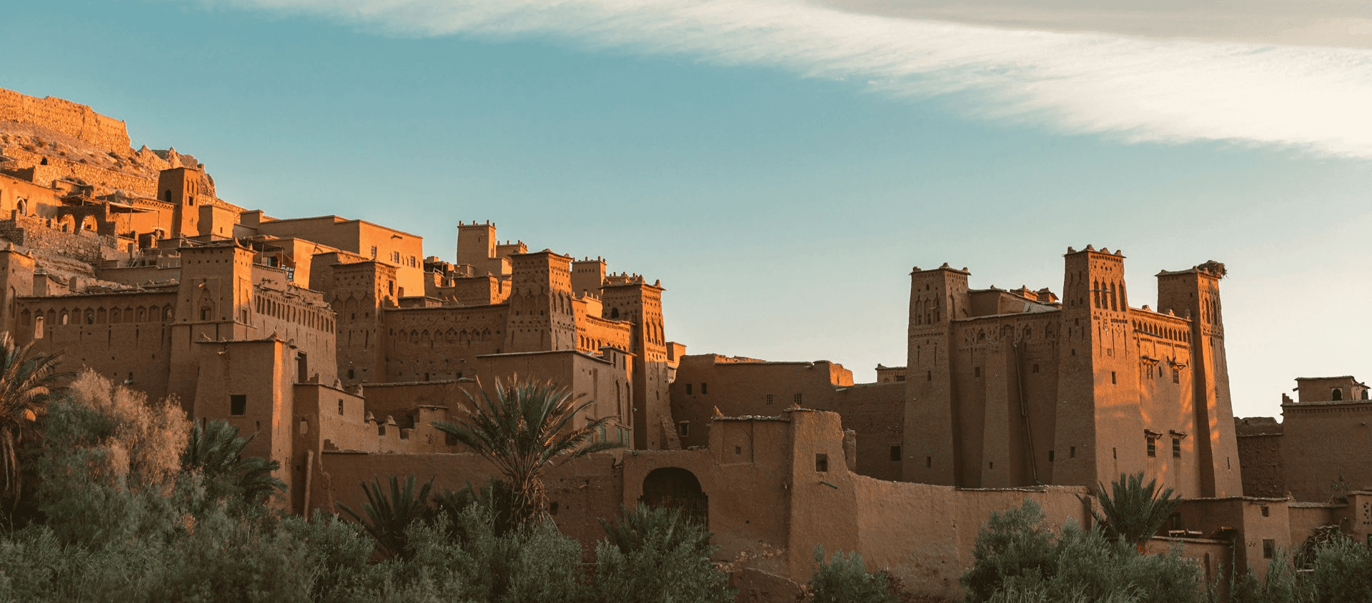 Buildings at Marrakech, Morocco