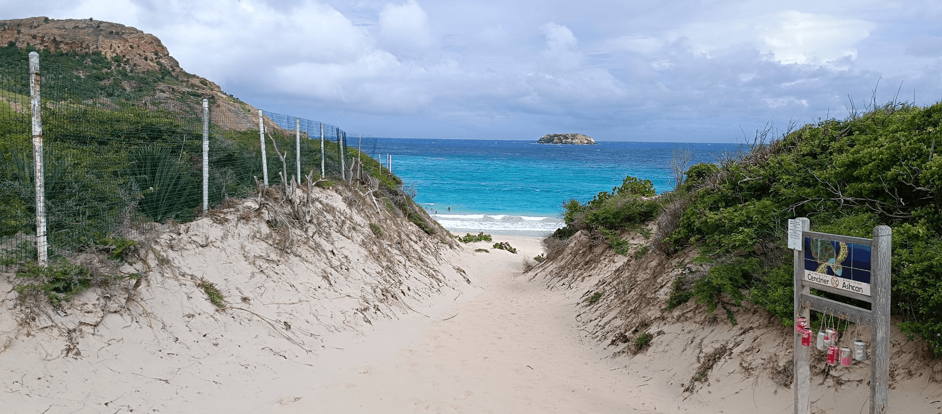 Beach in the Caribbean