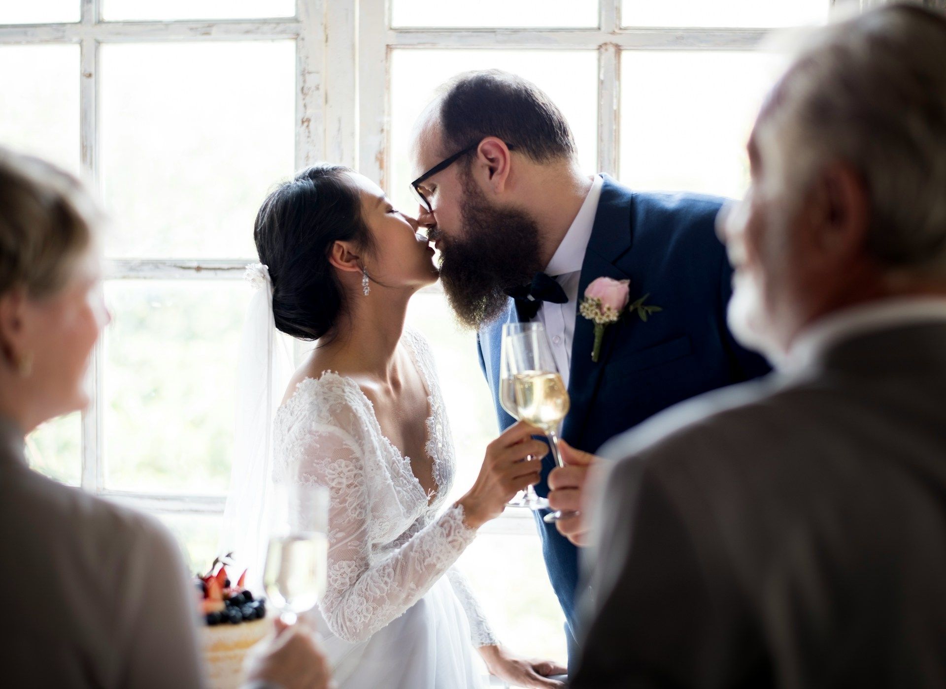 Couple getting married
