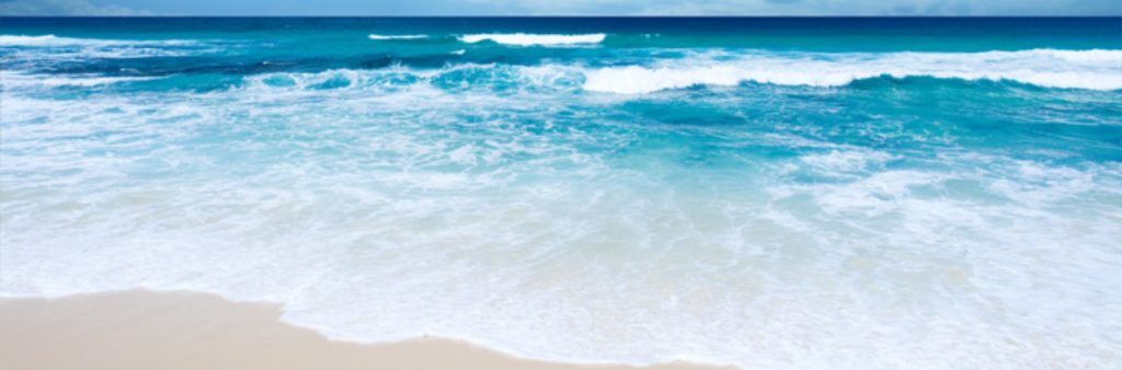 West Palm Beach, Florida ocean water.